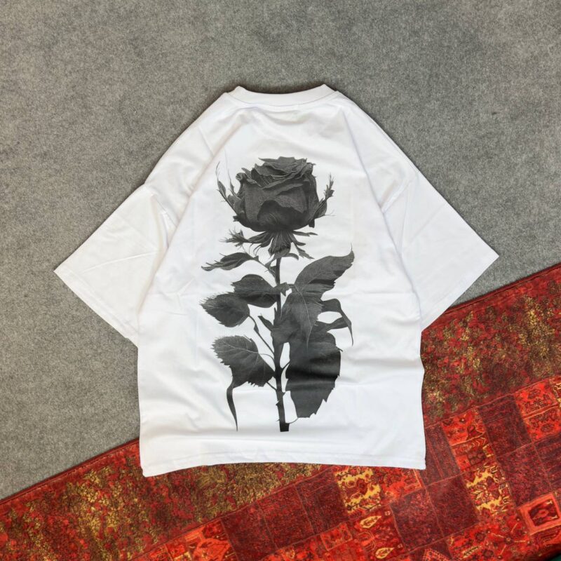تیشرت پشت چاپی گل رز - Image 2