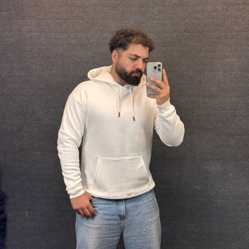هودی اورسایز ساده - Image 6