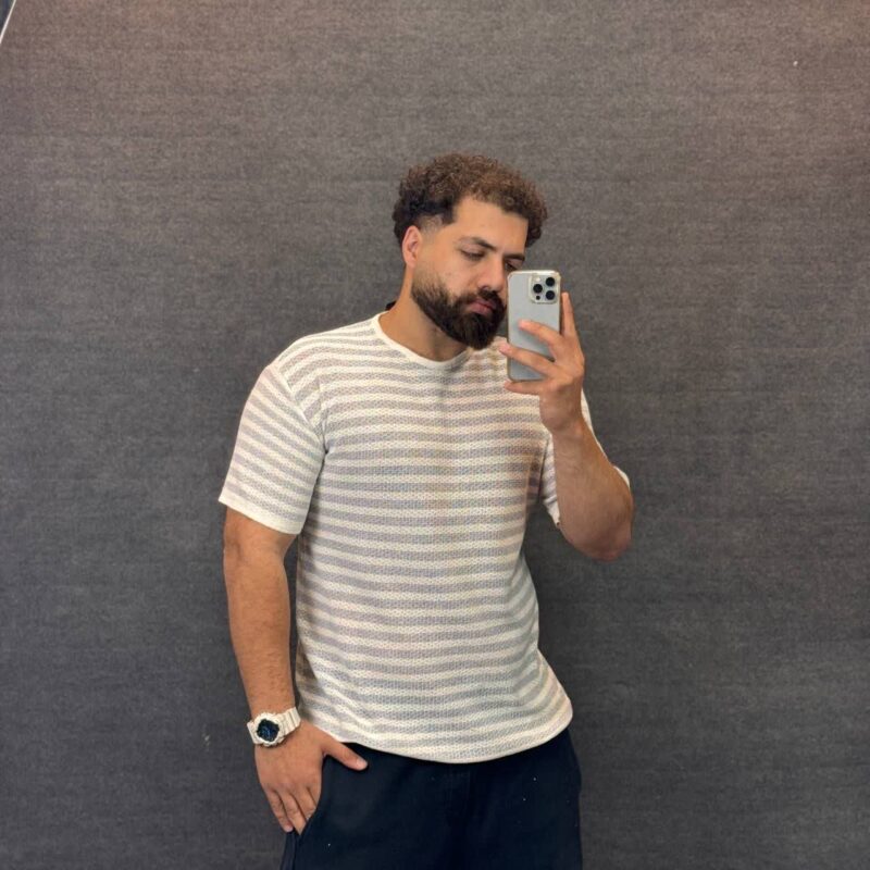 تیشرت بافت رینگری - Image 8