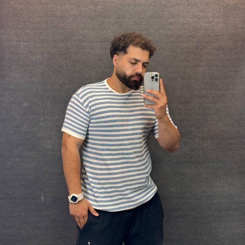 تیشرت بافت رینگری - Image 6