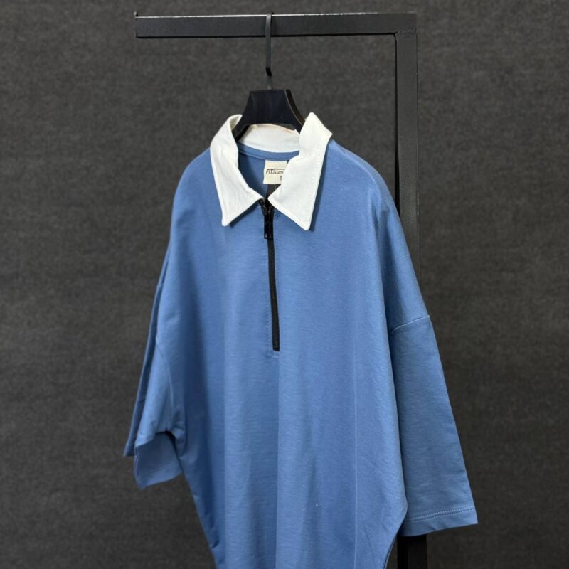 تیشرت یقه دار ساده - Image 5