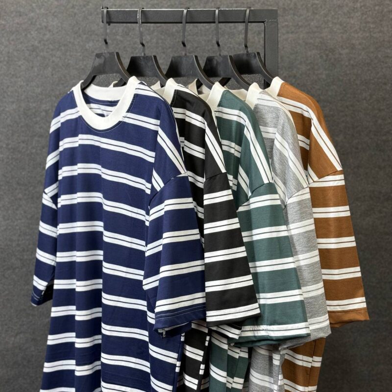 تیشرت رینگری دوخط - Image 2