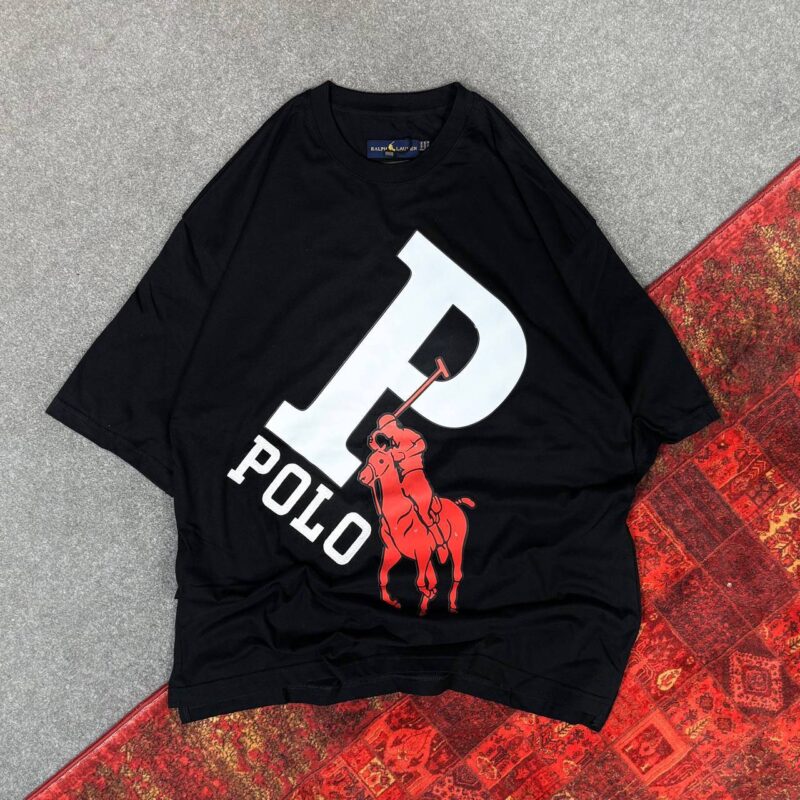 تیشرت پنبه براش گلدوزی POLO