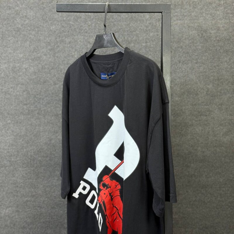 تیشرت پنبه براش گلدوزی POLO - Image 6