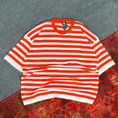 تیشرت بافت یقه گرد رینگری درشت