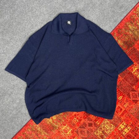 تیشرت باکسی بیسکویتی یقه دار