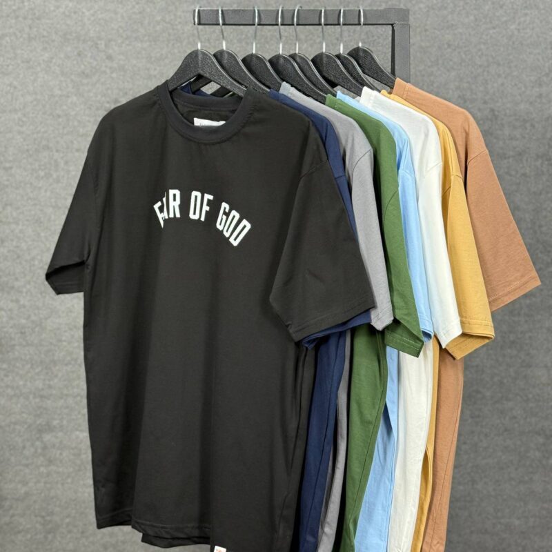تیشرت پنبه چاپی fear of god - Image 2