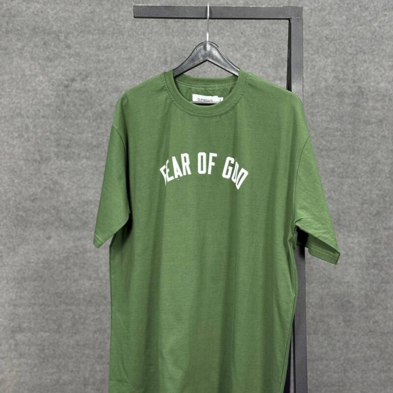 تیشرت پنبه چاپی fear of god - Image 9