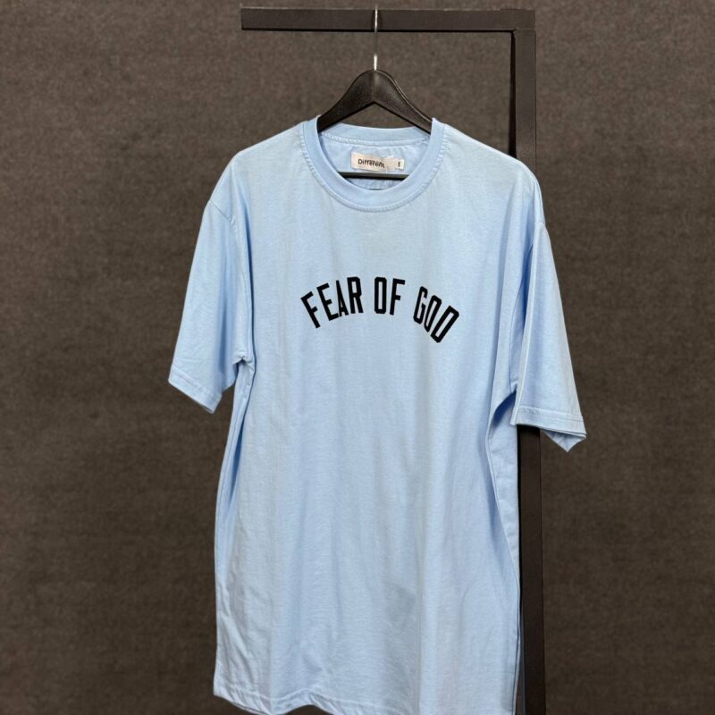 تیشرت پنبه چاپی fear of god - Image 11