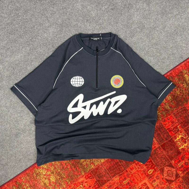 تیشرت نیم زیپ stwd