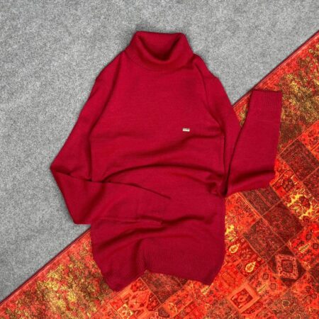 بافت یقه اسکی نخ ترک