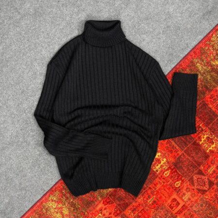 بافت یقه اسکی ستونی