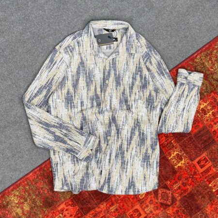 پیراهن پشمی راه راه