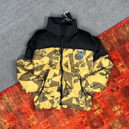 کاپشن آدیداس مشکی/زرد