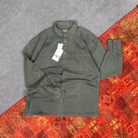 پیراهن دو جیب ساده