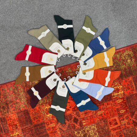 جوراب ساقدار پاستلی