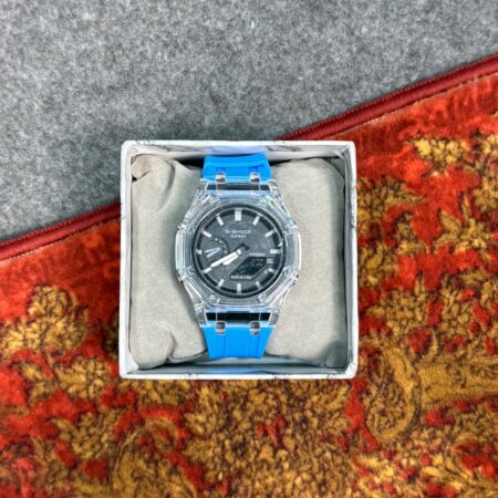 ساعت مچی جیشاک پاستلی آبی