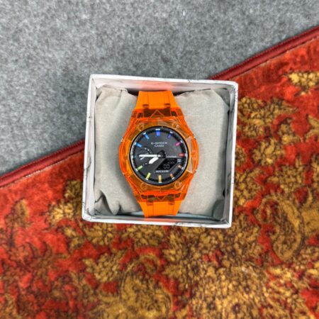 ساعت مچی جیشاک پاستلی نارنجی