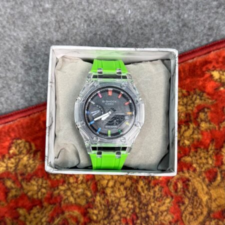 ساعت مچی جیشاک پاستلی سبز