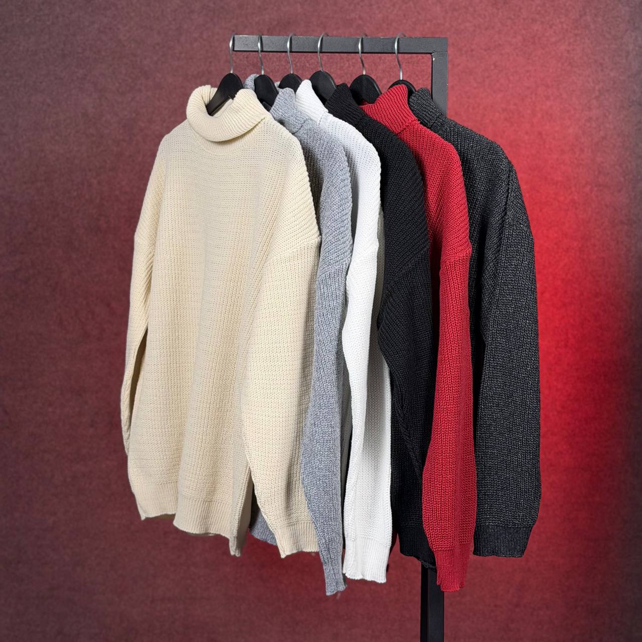 بافت یقه اسکی باکسی - Image 2