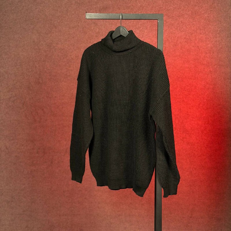 بافت یقه اسکی باکسی - Image 9