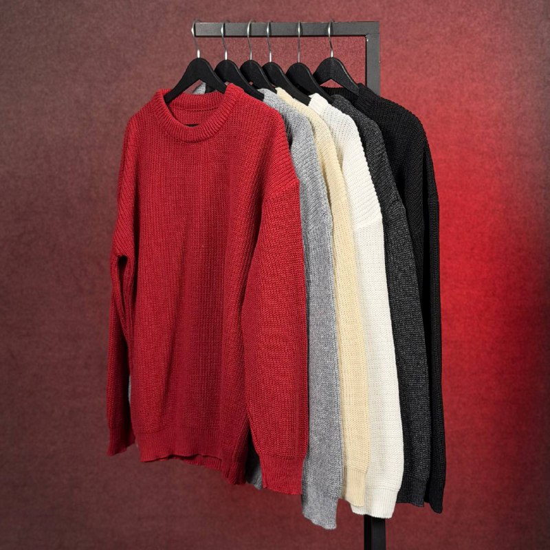 بافت یقه گرد باکسی - Image 2