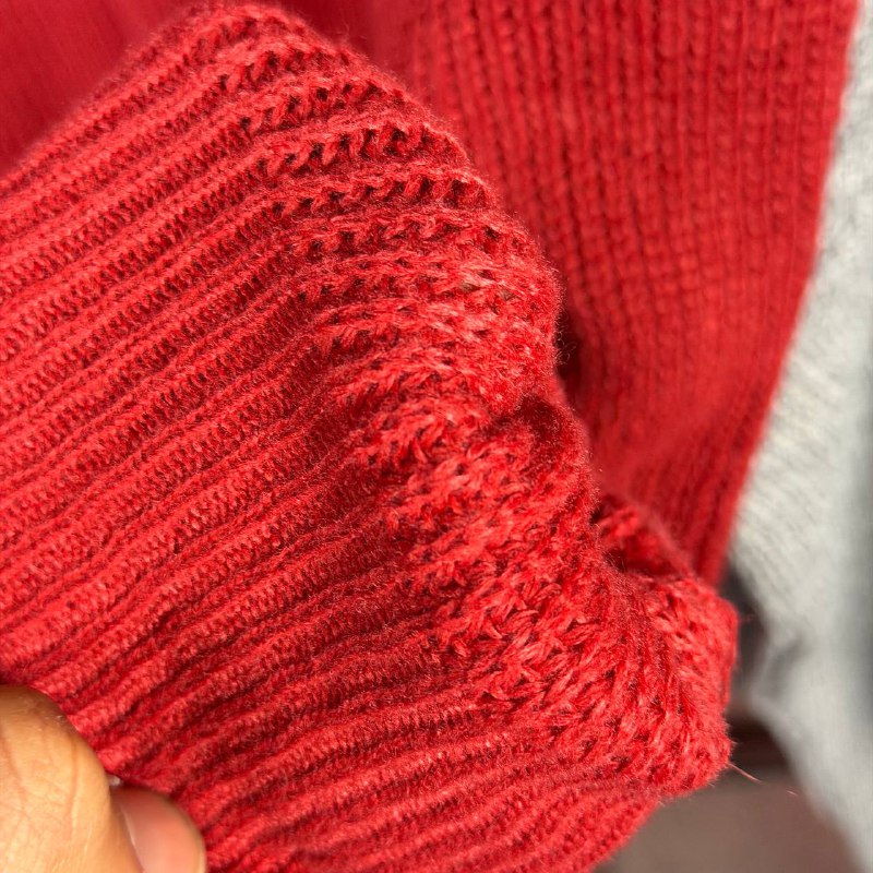 بافت یقه گرد باکسی - Image 4