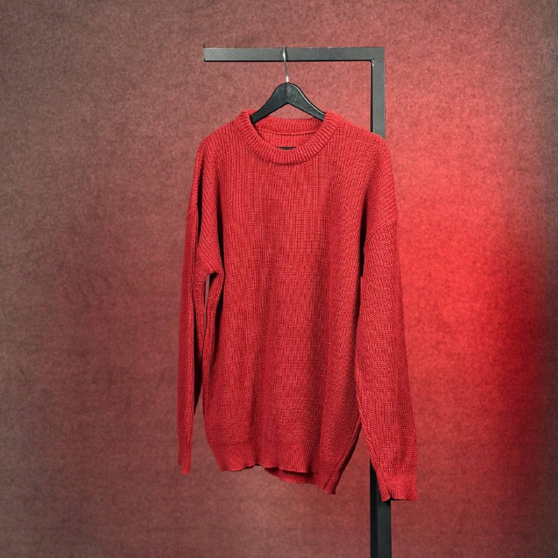 بافت یقه گرد باکسی - Image 6