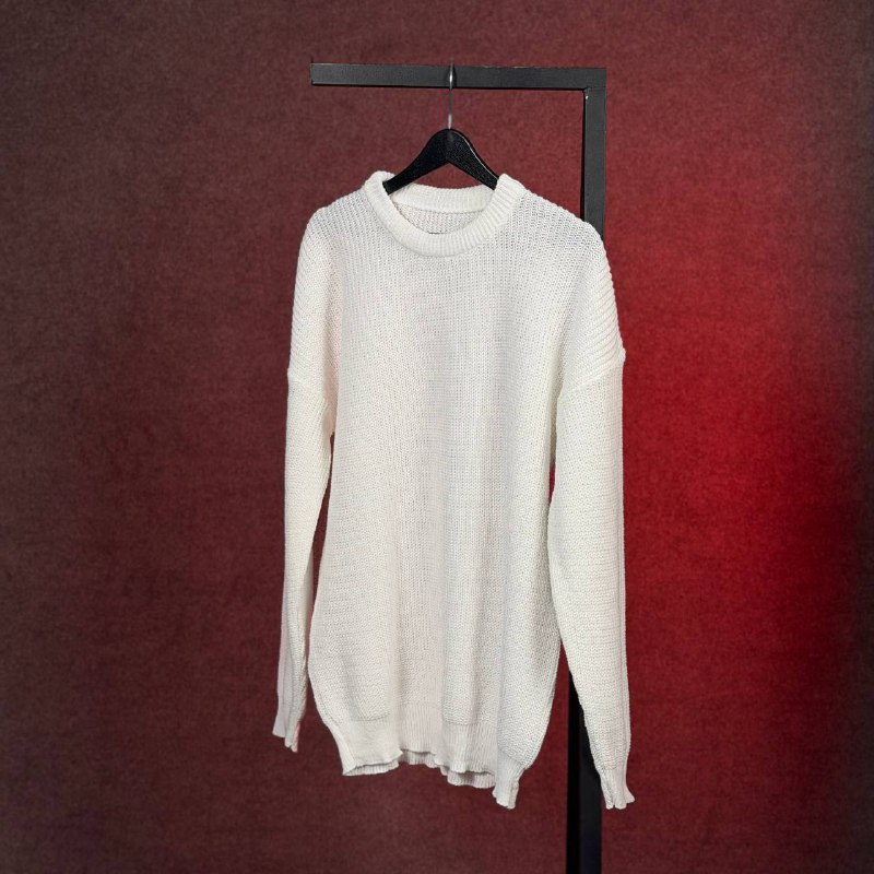 بافت یقه گرد باکسی - Image 9