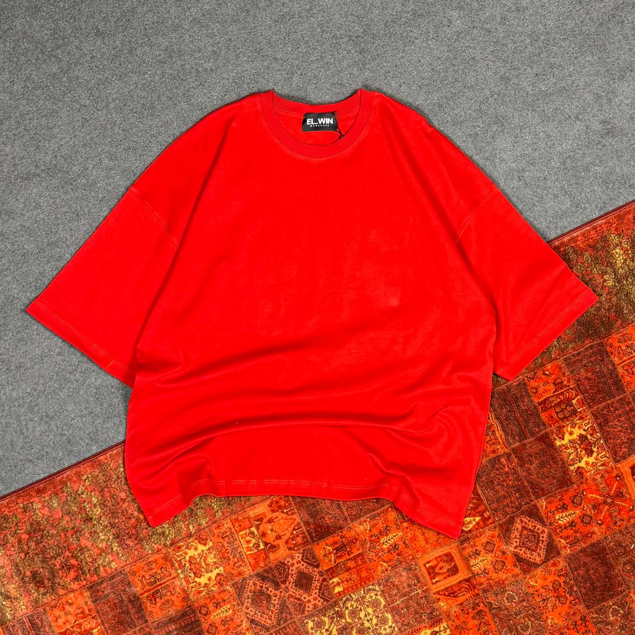 تیشرت باکسی پنبه دو رو