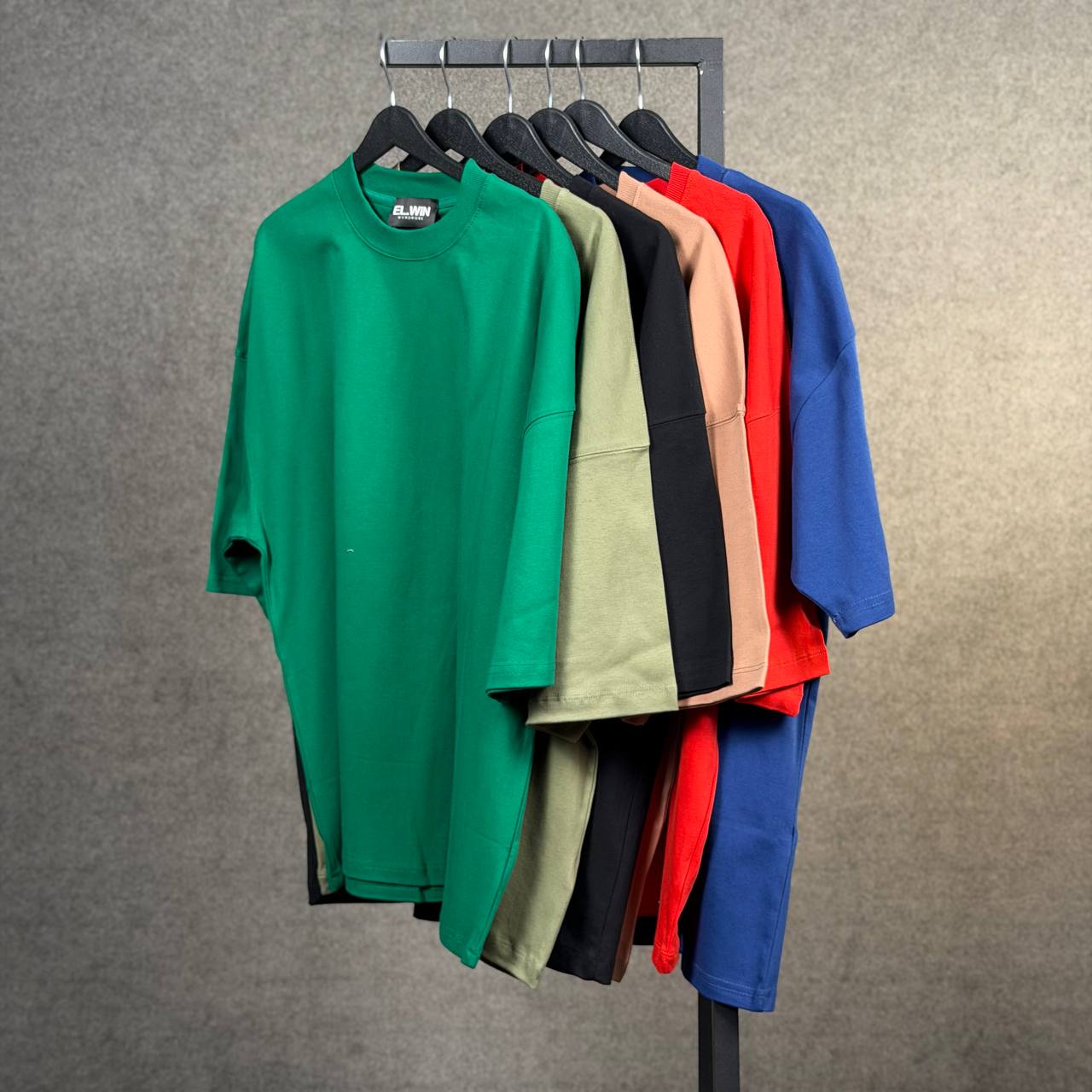 تیشرت باکسی پنبه دو رو - Image 2