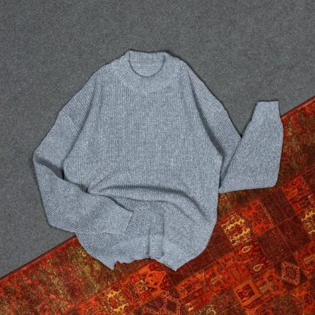 بافت یقه 5 سانتی باکسی