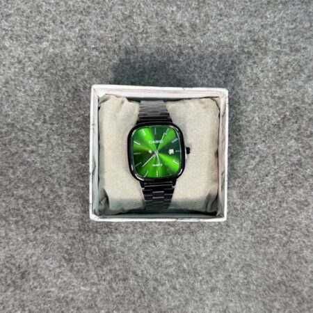 ساعت مچی کاسیو مشکی -سبز