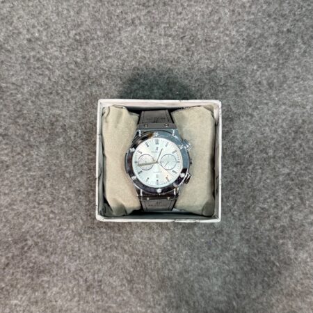 ساعت مچی هابلوت طوسی -نقره ای