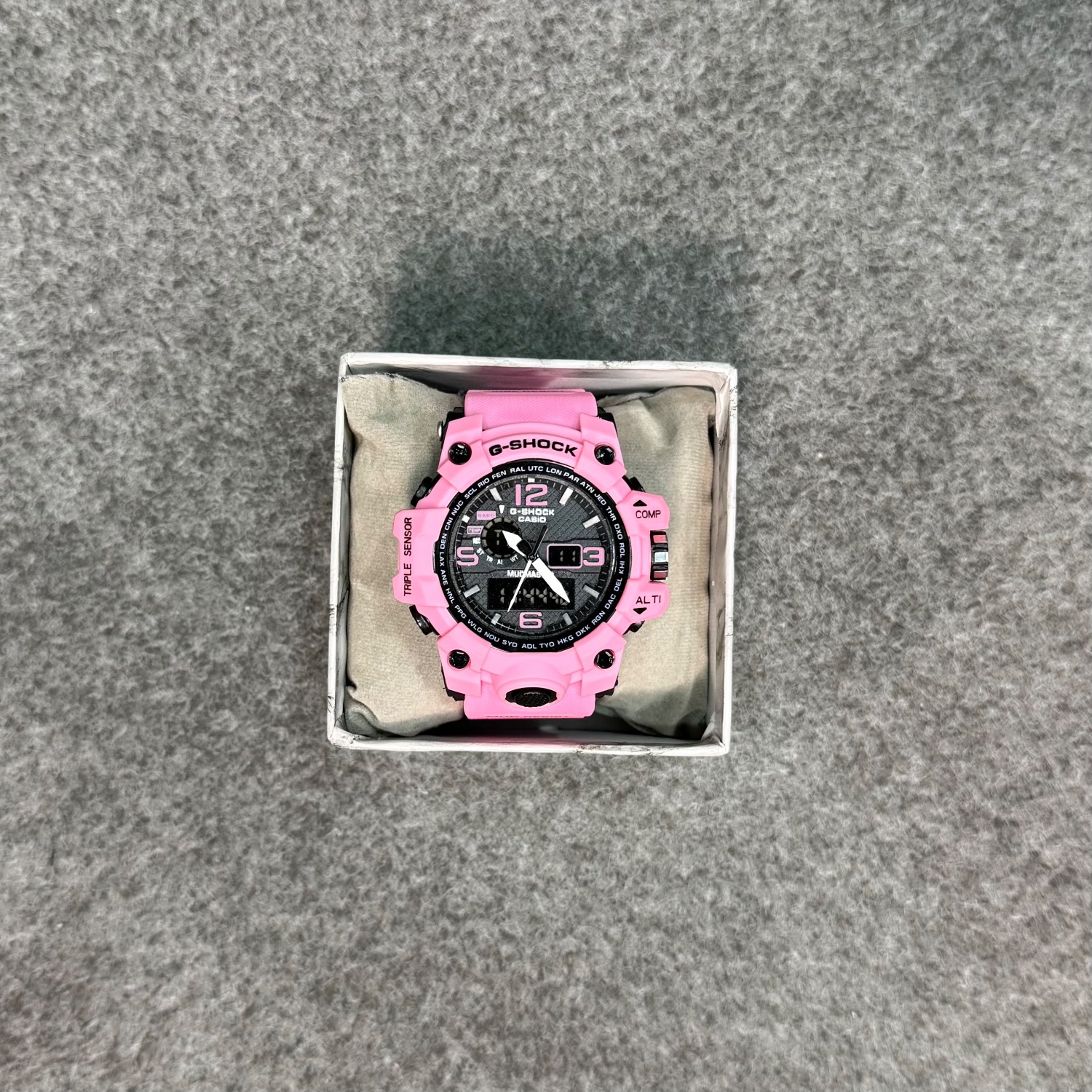 ساعت مچی جیشاک صورتی