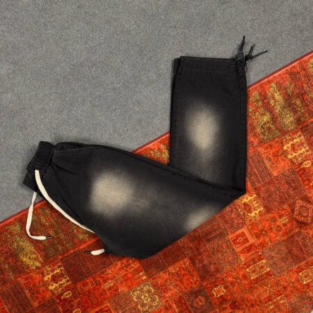 شلوار جین بگ کمر کش ساده