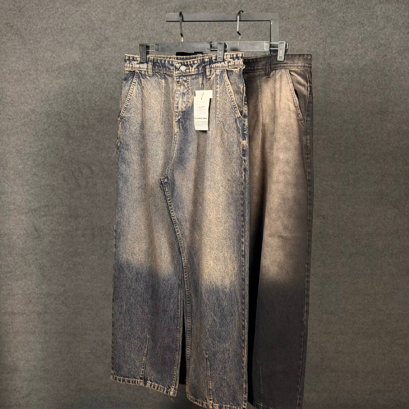 شلوار فول بگ پیله دار طرحدار - Image 2