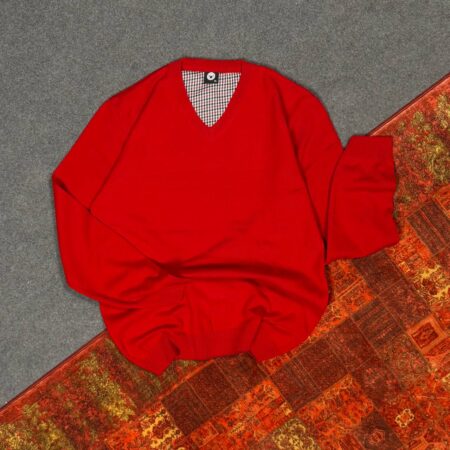 بافت قرمز یقه هفت