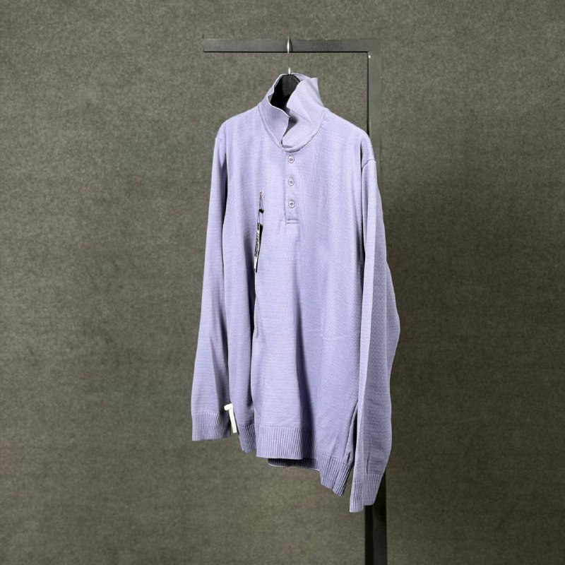 بافت سه دکمه یقه دار - Image 5