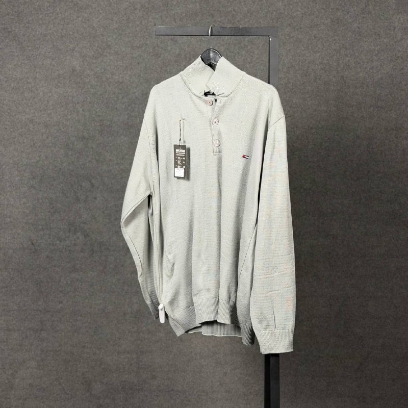 بافت سه دکمه یقه دار - Image 6