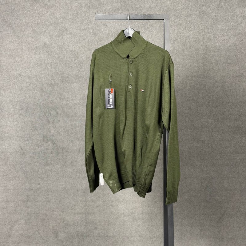 بافت سه دکمه یقه دار - Image 8