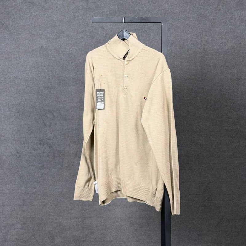 بافت سه دکمه یقه دار - Image 11