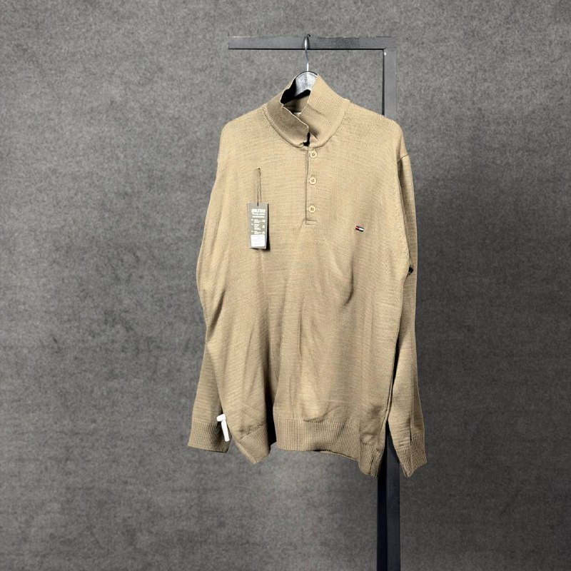 بافت سه دکمه یقه دار - Image 15