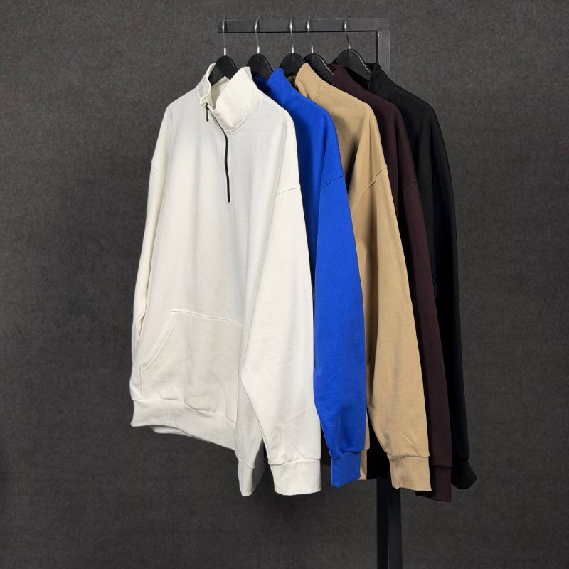 دورس نیم زیپ ساده - Image 2