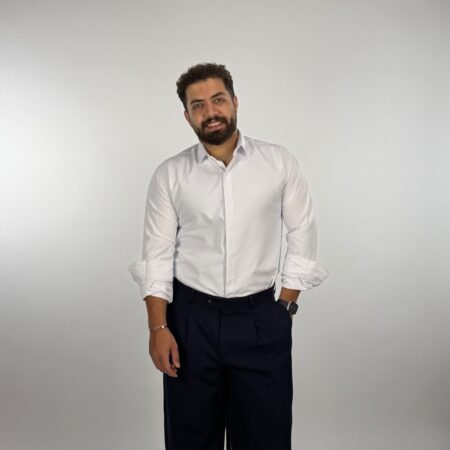 پیراهن آستین بلند دوشین مردانه