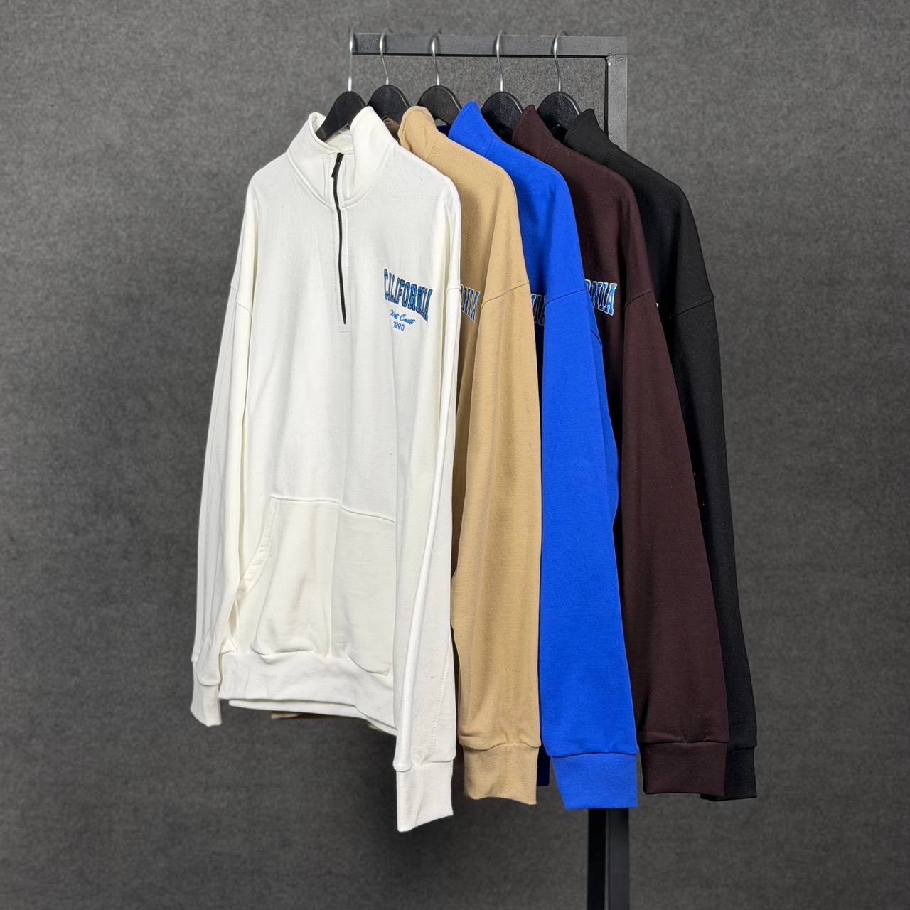 دورس نیم زیپ پشت چاپی CALLIFORNIA - Image 4