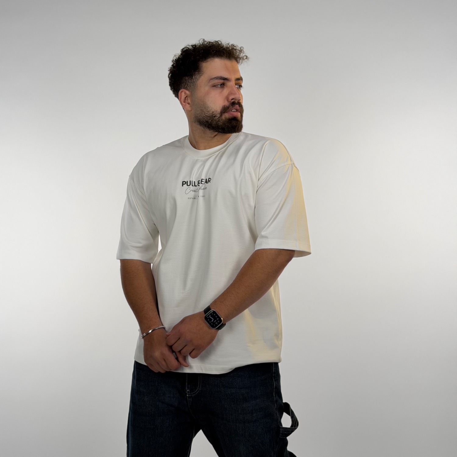 تیشرت ماکان PULL&BEARمردانه - Image 4