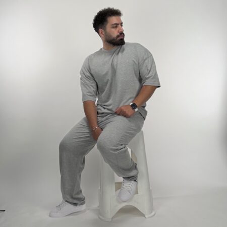 ست تیشرت شلوار دونخ پنبه مردانه